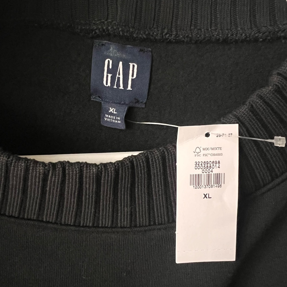 GAP Vintage Soft Mockneck Logo Sweatshirt. Women’s Size XL STILL HAS TAGS - Picture 4 of 5